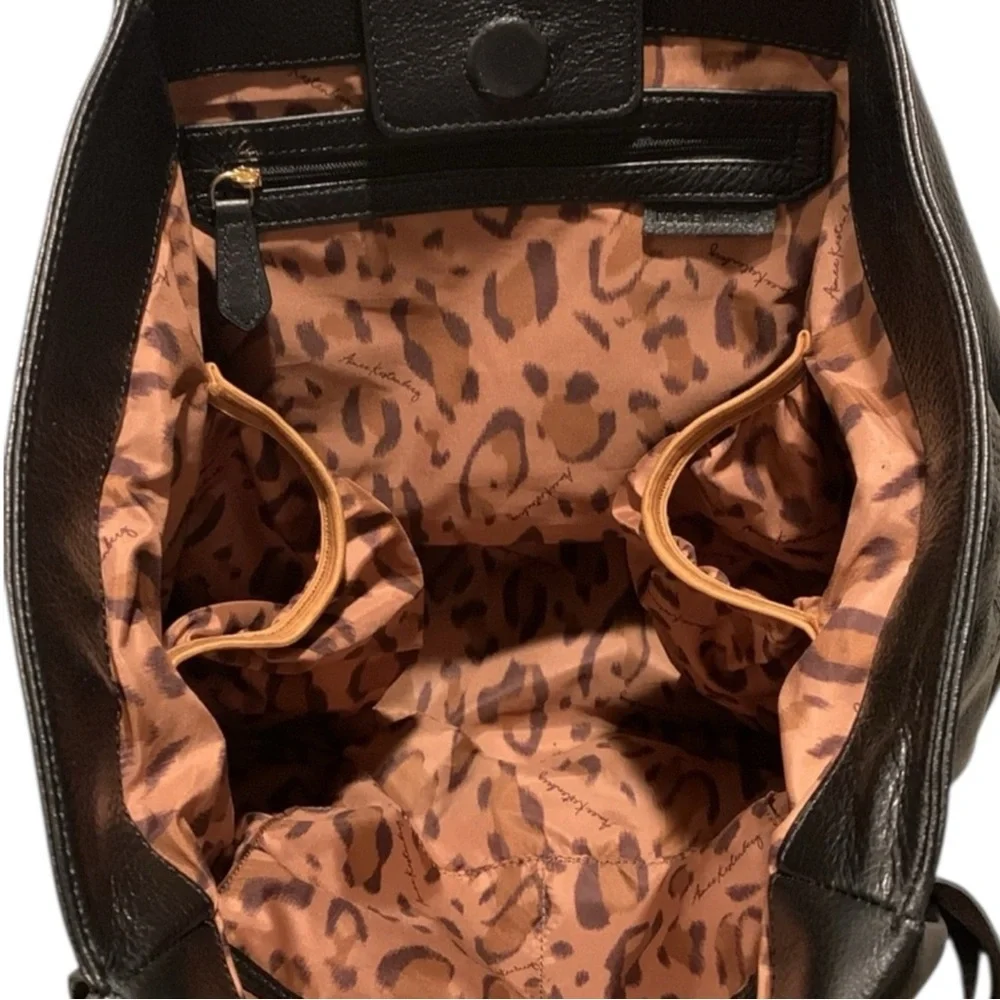 AIMEE KESTENBERG Leather Chelsea Tote Bag in Classic Black NWT!!!! - Picture 8 of 11